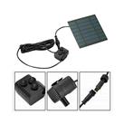 Solar Powered Fountain Garden Pond Water Feature Pump Kit Panel Submersible Pump