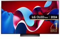 LG OLED77C46LA 77" OLED evo AI C4 4K Smart TV (2024)