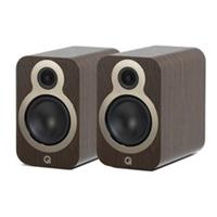 Q Acoustics 3020c Bookshelf Speakers - Walnut