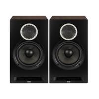 Elac Debut Reference DBR62 Bookshelf Speakers - Black / Walnut