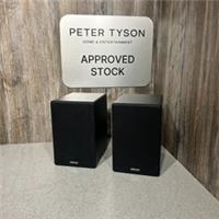 Nearly New - Denon SCN-10 Bookshelf Speakers - Black