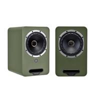 Fyne Audio Cubitt 5 Active Bookshelf Speakers - Olive Green