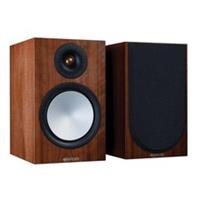 Monitor Audio Silver 100 7G Bookshelf Speakers - Natural Walnut