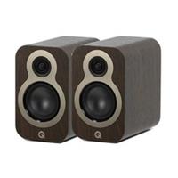 Q Acoustics 3030c Bookshelf Speakers - Walnut