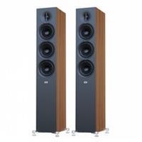 ELAC Debut 3.0 DF53 Floorstanding Speakers - Walnut