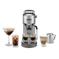 De'Longhi Dedica Duo Expresso Machine with Advanced Milk Steam Wand & Cold Br...