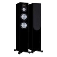 Monitor Audio Silver 300 7G Floorstanding Speakers - Black Gloss