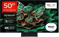 TCL 50C7KUK 50 QD-Mini LED 4K Smart TV (2025)