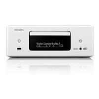 Nearly New - Denon RCD-N12 Mini All-In-One Hi-Fi System with CD Player & Radi...
