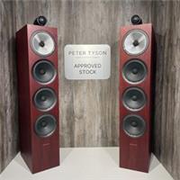 Pre-Loved - Bowers & Wilkins 702 S2 Floorstanding Speakers - Rosenut