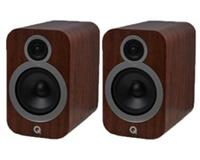 Nearly New - Q Acoustics 3030i Bookshelf Speakers - English Walnut