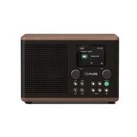 Pure Classic H4 Digital Radio - Coffee Black/Walnut