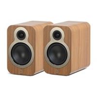 Manufacturer Refurbished - Q Acoustics 3020c Bookshelf Speakers - Oak