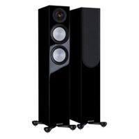 Monitor Audio Silver 200 7G Floorstanding Speakers - Black Gloss