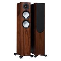 Monitor Audio Silver 200 7G Floorstanding Speakers - Natural Walnut
