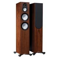 Monitor Audio Silver 300 7G Floorstanding Speakers - Natural Walnut