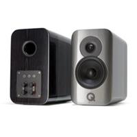 Q Acoustics Concept 300 Bookshelf Speakers - Silver/Ebony