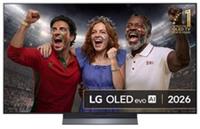 LG OLED55C66LB 55" OLED evo AI 4K Smart TV (2026)