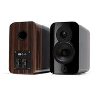 Q Acoustics Concept 300 Bookshelf Speakers - Black/Rosewood