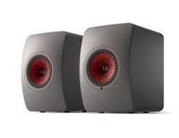KEF LS50 Wireless II Bookshelf Speakers - Titanium Grey