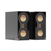 Manufacturer Refurbished - Monitor Audio Studio 89 Bookshelf Speakers - Black