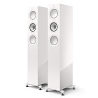Nearly New - KEF R5 Meta Floorstanding Speakers - White Gloss