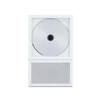 km5 Instant Disc Audio CP2 Bluetooth CD Player with Built-In Speaker - White