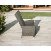 Back Cushion for Cambridge Reclining Chair in Grey - Cambridge - Rattan Direct