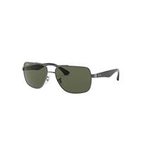 Ray-Ban Sunglasses Man Rb3483 - Black Frame Green Lenses Polarized 60-16