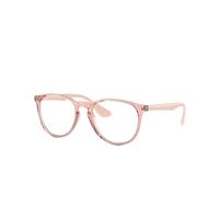 Ray-Ban Eyeglasses Woman Erika Optics - Pink Frame Demo Lens Lenses Polarized 51-18