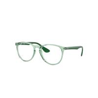 Ray-Ban Eyeglasses Woman Erika Optics - Green Frame Demo Lens Lenses Polarized 51-18