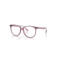 Ray-Ban Eyeglasses Woman Rb4378v Optics - Opal Light Violet Frame Clear Lenses Polarized 54-16