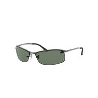 Ray-Ban Sunglasses Man Rb3183 - Gunmetal Frame Green Lenses 63-15