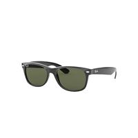 Ray-Ban Sunglasses Unisex New Wayfarer Classic - Black Frame Green Lenses 55-18