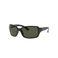 Ray-Ban Sunglasses Woman Rb4068 - Black Frame Green Lenses 60-17