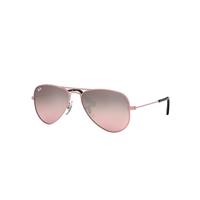 Ray-Ban Sunglasses Children Aviator Kids - Pink Frame Pink Lenses 50-13