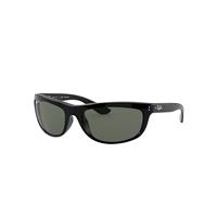 Ray-Ban Sunglasses Man Balorama - Black Frame Green Lenses Polarized 62-19