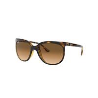 Ray-Ban Sunglasses Woman Cats 1000 - Light Havana Frame Brown Lenses 57-19