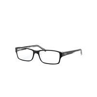 Ray-Ban Eyeglasses Unisex Rb5169 Optics - Black Frame Clear Lenses 54-16