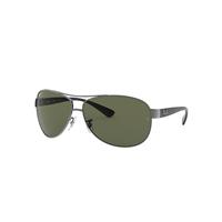 Ray-Ban Sunglasses Man Rb3386 - Gunmetal Frame Green Lenses Polarized 63-13