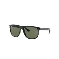 Ray-Ban Sunglasses Man Boyfriend - Black Frame Green Lenses Polarized 60-15