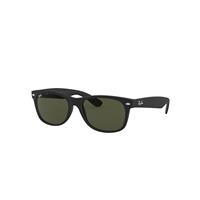 Ray-Ban Sunglasses Unisex New Wayfarer Classic - Black Frame Green Lenses 55-18
