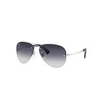 Ray-Ban Sunglasses Man Rb3449 - Silver Frame Grey Lenses 59-14