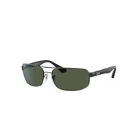 Ray-Ban Sunglasses Man Rb3445 - Black Frame Green Lenses Polarized 61-17