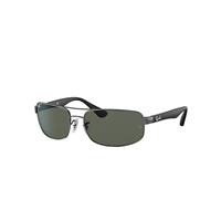 Ray-Ban Sunglasses Man Rb3445 - Black Frame Green Lenses 61-17