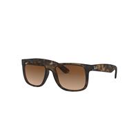 Ray-Ban Sunglasses Man Justin Classic - Havana Frame Brown Lenses 54-16
