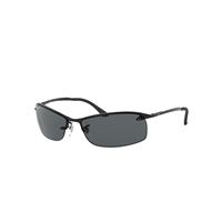 Ray-Ban Sunglasses Man Rb3183 - Black Frame Grey Lenses Polarized 63-15