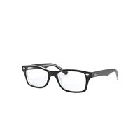 Ray-Ban Eyeglasses Children Rb1531 Optics Kids - Black Frame Clear Lenses 48-16