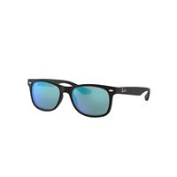 Ray-Ban Sunglasses Children New Wayfarer Kids - Black Frame Blue Lenses 47-15