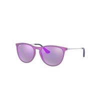 Ray-Ban Sunglasses Children Erika Kids - Violet Fluo Frame Grey Lenses 50-15